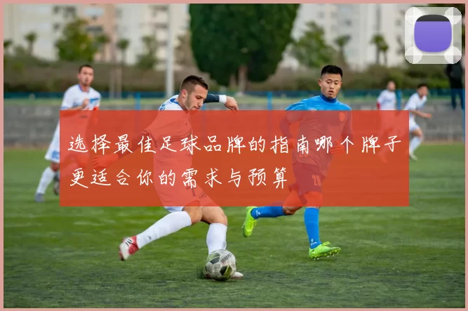 选择最佳足球品牌的指南哪个牌子更适合你的需求与预算